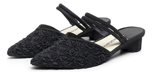 Sandalias Casuales De Tacón Medio Para Mujer, Zapatos De Pla