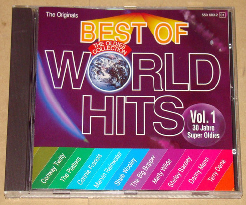 Best Of World Hits V 1 The Platters +oa Cd Made In Ec Kktu 