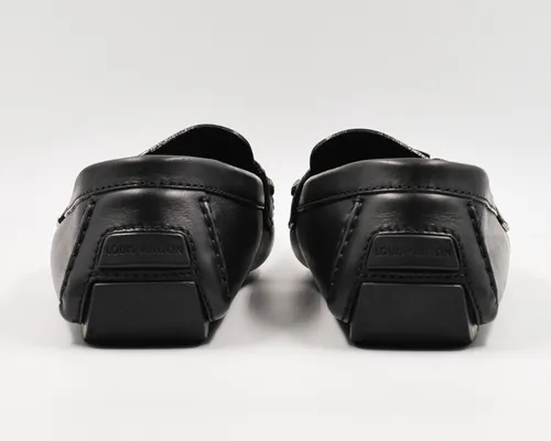 Sapato Mocassim Driver Louis Vuitton Monte Carlo Preto Origi