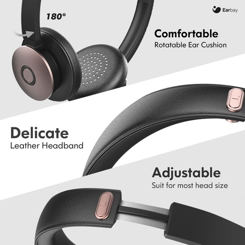 Earbay Auriculares Bluetooth Con Micrófono Auriculares