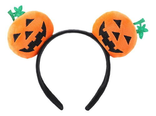 Diadema De Calabaza Disfraz Halloween Tocado Para Adultos