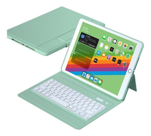 Funda Con Teclado Español Para iPad Air 4/air 5 10.9 Inch