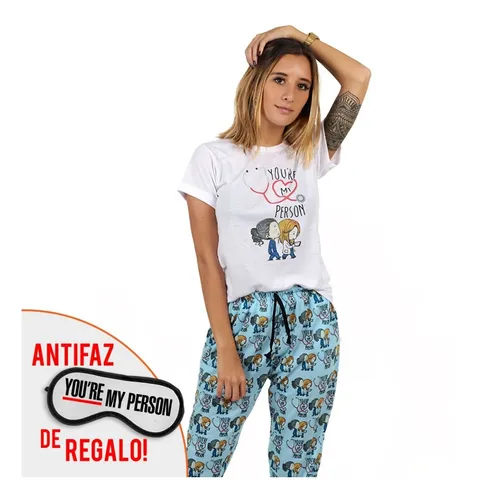 estar impresionado Dinkarville Objetado Conjunto Pijama Largo Greys Anatomy Hombre, Mujer, Niños