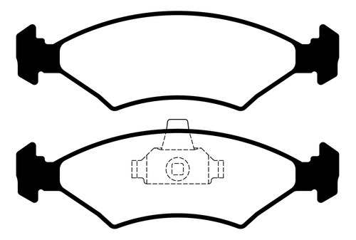 Pastillas De Freno Para Ford Courier Van/pick Up 0 1.8d 96/9