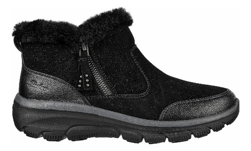 Botin Mujer Skechers Easy Going Perfect Snuggle Negro