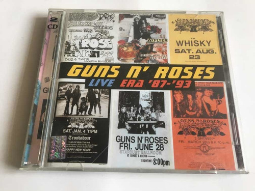 Guns N Roses Live Era 87-93 2cds Nacional