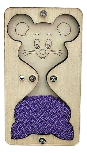 2 Tablero Ocupado Para Niños, Piezas De Bricolaje, Violeta