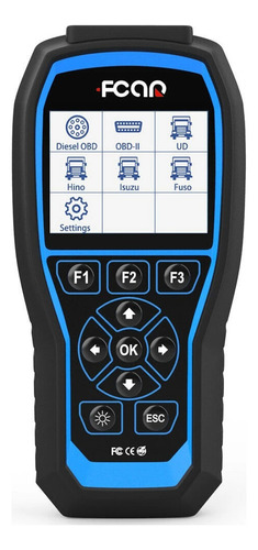 Fcar F506 Pro Escáner Obd2 Para Camiones Pesados Motor