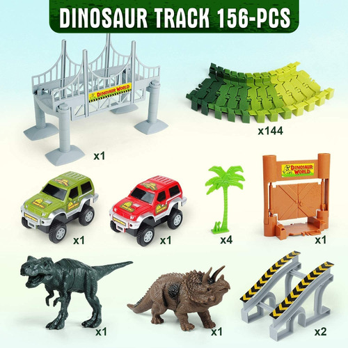 Campo De Carreras De Dinosaurios Para Niños Con Pista ... | Envío gratis