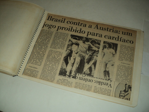 Imagem 9 de 10 de Caderno - Recortes Matéria Copa Do Mundo 1978 - Argentina