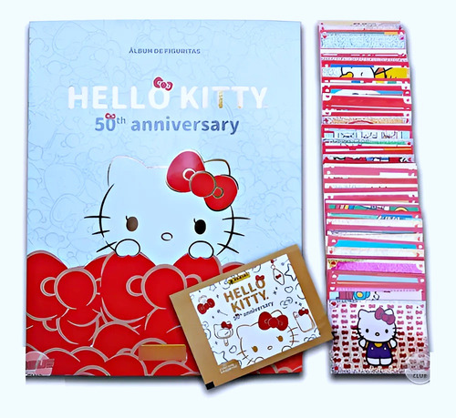 Hello Kitty 50th Aniversario Panini 2024 Álbum Completo