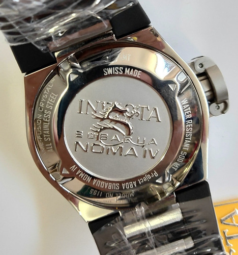 Reloj Invicta Subaqua Noma 4 Negro Plateado Blanco (Usado)