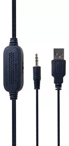 Imagen 3 de 4 de Parlantes Gtc Spg-148 Led 6w Jack 3.5mm Usb Pc Color Negro