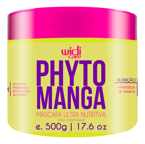 Encaracolando, Shampoo, Mousse, Geleia, Phyto Manga 500g