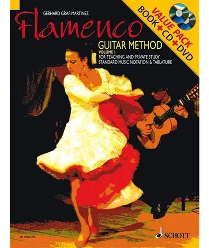 Método De La Guitarra Flamenca Volumen 1: Paquete De Libro/c