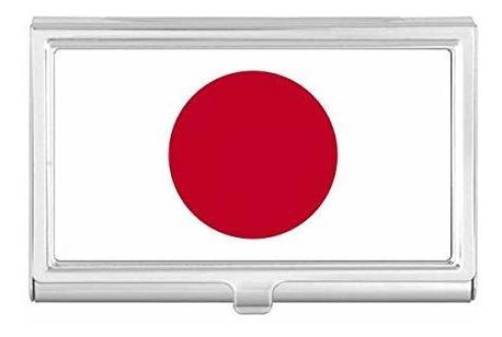 Estuche De Tarjeta - Japón Bandera Nacional Asia País Tarjet