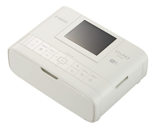 Imagen 2 de 3 de Impresora portátil a color fotográfica Canon Selphy CP1300 con wifi blanca 100V/240V