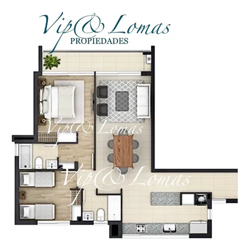Depto 87m Las Monjas 2hb+2b+e Lomas De San Andrés Concepción