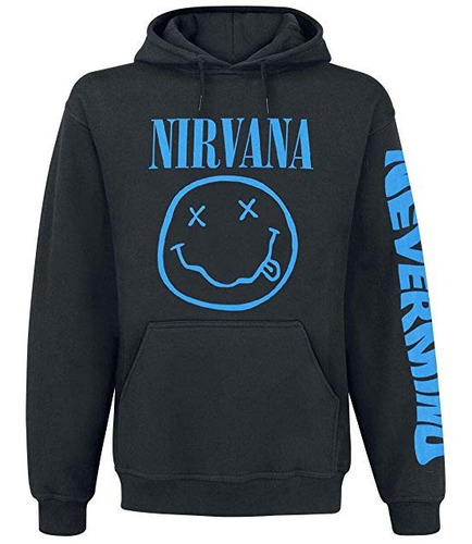 Sudadera Hoodie Logo Banda Nirvana Album Nevermind 