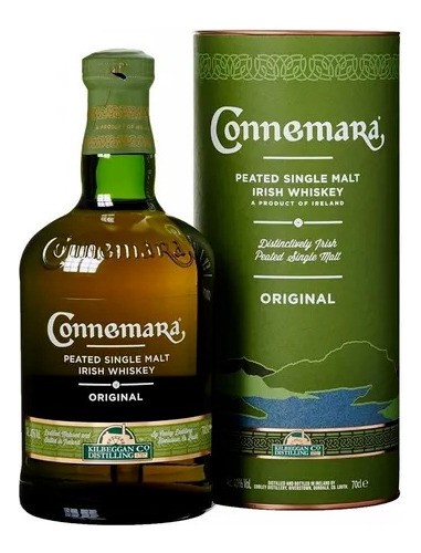 Whiskey Connemara Peated Single Malt Whisky Por 700ml Irish^