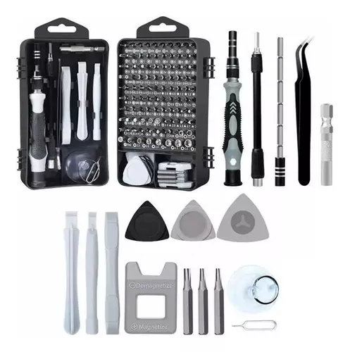 Kit Destornillador 122 Puntas Especiales Extrapol