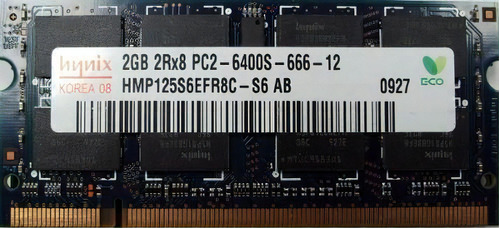 Memoria RAM 2GB 1 SK hynix HMP125S6EFR8C-S6
