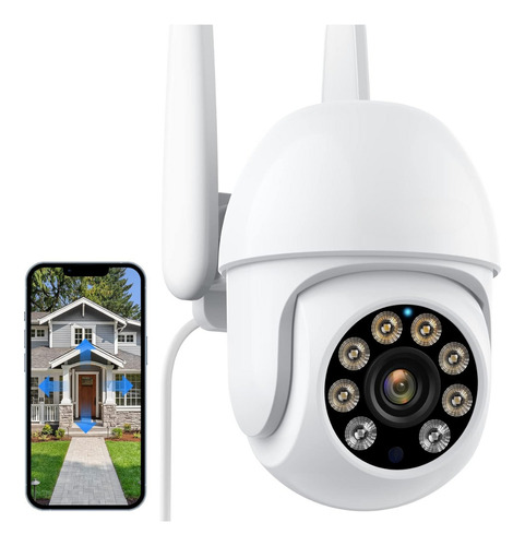 Camara Wifi Con Movimiento, Full Hd 4mp, Domo, Acceso Remoto