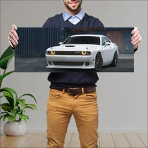 Comprar Cuadro 30x80cm Auto Auto Dodge Challenger Srt Hellcat