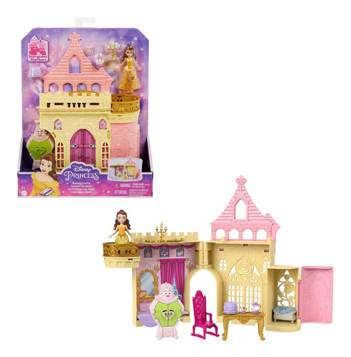 Disney Princesa Set De Juego Castillo De Bella Apilable