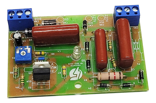 Kit Eletrificador Fg15 5 Joules 5 Un Placa, Cap 10uf E Bob