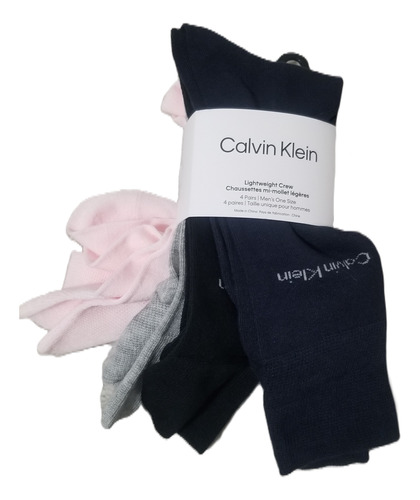 Calvin Klein Calcetin Largo  Pack-4