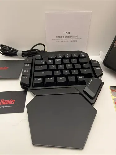 Teclado Gamer K50 Ergonómico, Para Juegos 35 Teclas Mecanico