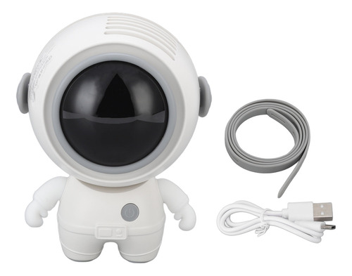 Mini Ventilador Usb Con Apariencia De Astronauta, Recargable