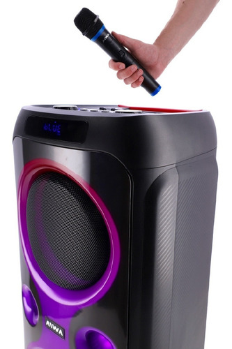 Imagen 3 de 10 de Parlante Torre Bluetooth Carry On 12500w Aiwa 2303