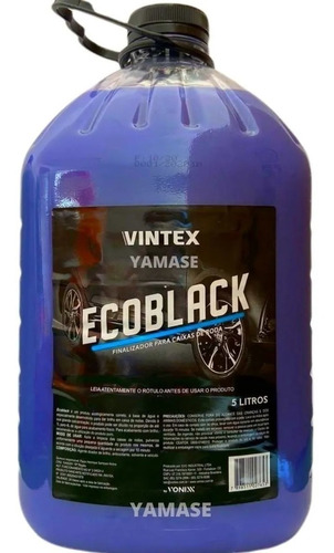 Finalizador De Caixa De Rodas Automotivas Ecoblack Vonixx 5l