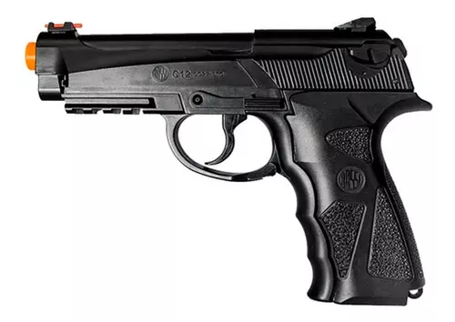 Pistola Airsoft C12 6mm + 2 Pacote de 1000 BB's 0.20g + 10 Co2 + 1 Óleo de  Silicone + Itens - Arena Lazer - Airsoft Armas Carabinas e Espingardas de  Pressão