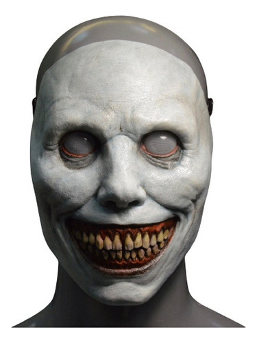 Máscara De Ojos Blancos Exorcista Cosplay De Halloween