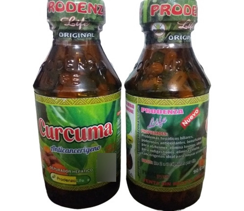 Curcuma Prodenza Por 90 Capsulas De 300 Mg 