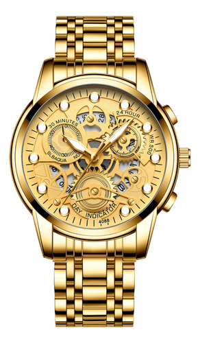 Relojes Para Hombre Relojes De Pulsera Automation Lujo De Al