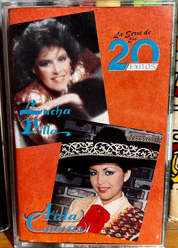 Cassette Serie De Los 20 Éxitos. Lucha Villa Y Aida Cuevas. (Usado)