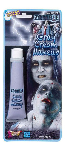 Forum Novelties Rubies Disfraz Zombie Gris Tubo Maquillaje