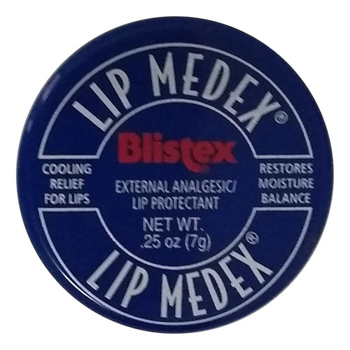 Balsamo Labial Blistex Lip Medex 0.25 Oz (paquete De 3)