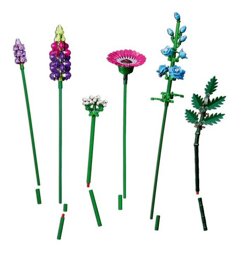 Lego Icons Botanical - Ramo De Flores Silvestres - Set 10313
