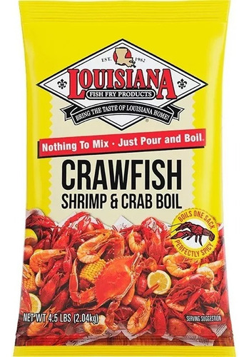 Louisiana Crawfish Shrimp And Crab Boil 2.04 Kg
