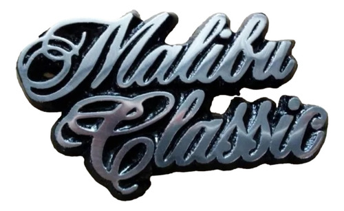 Emblema Insignia Logo Malibu Classic Chevrolet Metalico