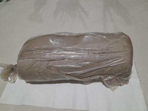 Paquete De Arcilla En Pasta Blanca Por 10 Kg Blanco