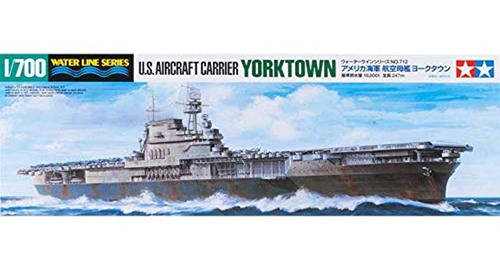 Kit De Modelos De Uss Yorktown De Tamiya Models