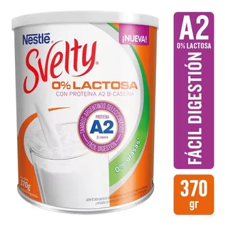 Nueva! Leche Polvo Svelty A2 Deslactosada 0% 370g Sin Tacc