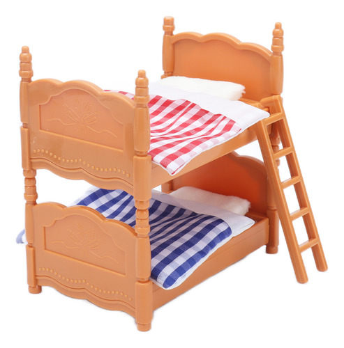Doll Beliche Ladder Plastic Miniature Dollhouse Double For