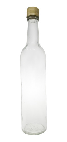 Botella De Vidrio 500 Ml / 16.90 Oz ( 12 Pz ) Envase